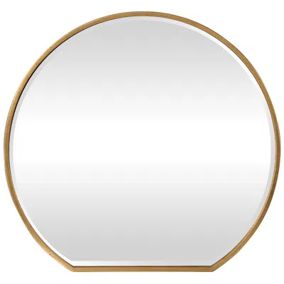 Uttermost Cabell Gold 42" X 39 1/4" Oversized Wall Mirror