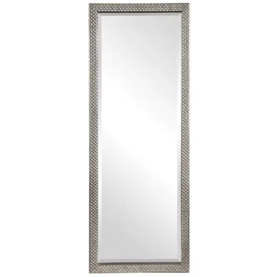 Uttermost Cacelia Silver 27 1/4" X 75 1/4" Floor Mirror