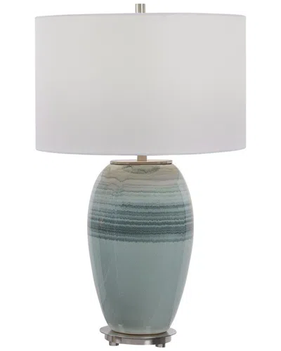 Uttermost Caicos Table Lamp In Blue