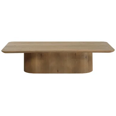 Uttermost Camerlin Reclaimed Oak Coffee Table In Brown