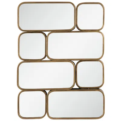 Uttermost Canute Antiqued Gold 23 3/4" X 32" Wall Mirror