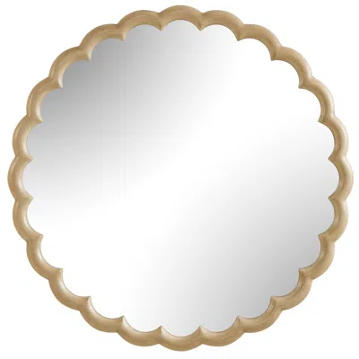 Uttermost Cerrito Burnished Ivory 40" Round Mirror