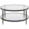 Uttermost Chadid 39" Wide Coffee Table In Transparent