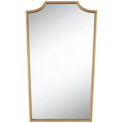 Uttermost Champlain 22 X 36 3/4" Warm Gold Wall Mirror