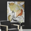 Uttermost Charcoal Improvision Framed Abstract Art In Multicolor