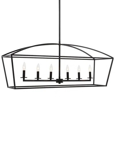 UTTERMOST UTTERMOST CLAYTON 6-LIGHT LINEAR CHANDELIER