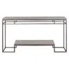 Uttermost Clea 54" Wide Light Gray-washed Console Table