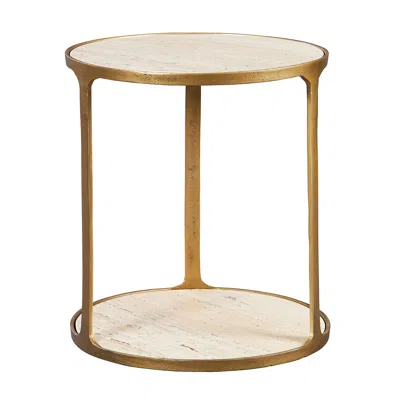 Uttermost Clench 21.25" X 23.25" Side Table