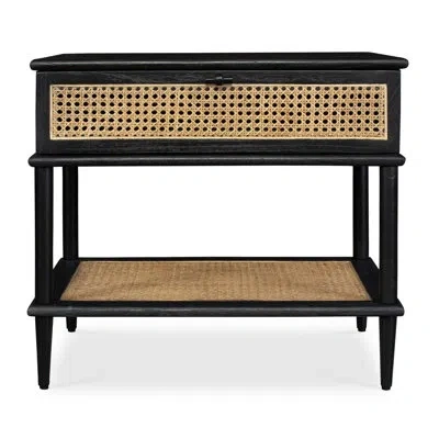 Uttermost Coast Side Table In Black