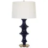Uttermost Coil 28 3/4" Modern Gloss Cobalt Blue Ceramic Table Lamp