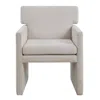 Uttermost Colette Ivory Polyester Chair In White