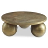 Uttermost Como, Table In Antique Brass