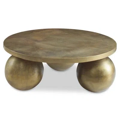 Uttermost Como, Table In Antique Brass