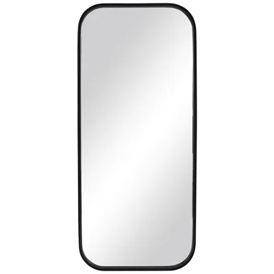 Uttermost Concord Satin Black 30" X 70" Wall Mirror