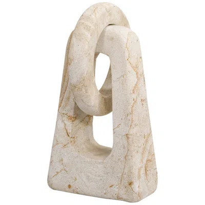 Uttermost Continuum Stone 7" W X 12.6" H Indoor-outdoor Sculpture