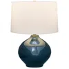 Uttermost Corrine 24 1/2" High Mottle Blue Ceramic Table Lamp