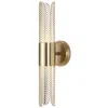 Uttermost Cret 2-light Led Sconce In Gold