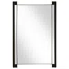Uttermost Cunene Matte Black 26" X 39 1/4" Rectangular Wall Mirror