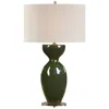 Uttermost Curhan 29" Green Ceramic Table Lamp In Green