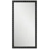 Uttermost Dandridge Matte Black 22" X 42" Rectangular Wall Mirror