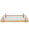 Uttermost Deki Mirrored Tray In Gold