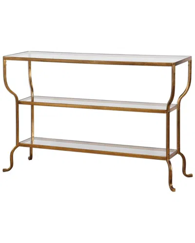 Uttermost Deline Console Table In Brown
