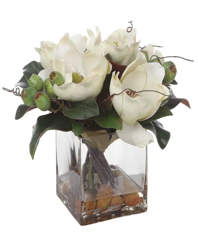 Uttermost Dobbins Magnolia Bouquet In White