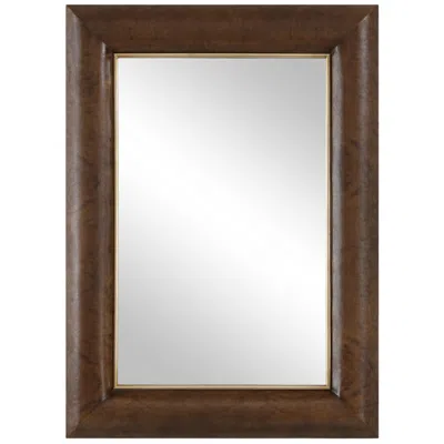 Uttermost Donovan 31 3/4" X 43 1/4" Burl Veneer Mirror