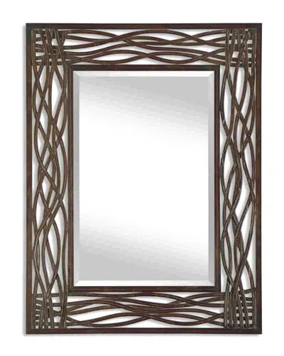 UTTERMOST UTTERMOST DORIGRASS BROWN METAL MIRROR