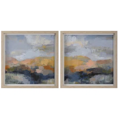 Uttermost Dusk 36.25" 2-piece Framed Wall Art Set