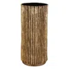 Uttermost Echo 22 1/2" High Brass Drink Table