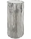 Uttermost Echo Modern Drink Table In Gray