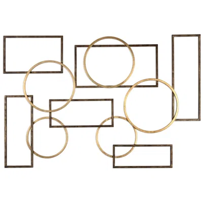 Uttermost Elias 60 1/2" High Metal Wall Decor
