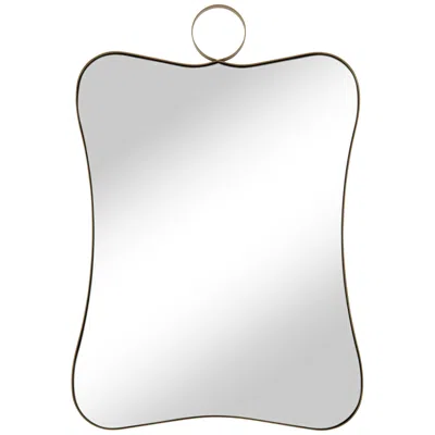 Uttermost Emily 24" X 36" Polished Brass Wall Mirror