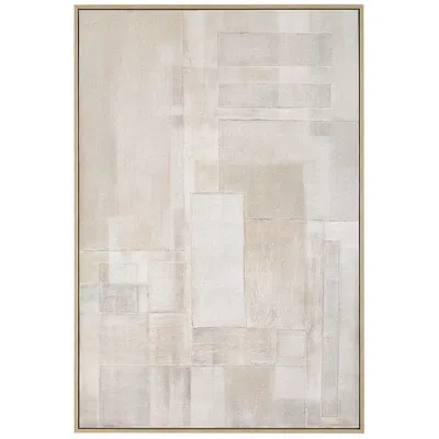 Uttermost Erase 49 3/4" X 73 3/4" Hand Painted Canvas