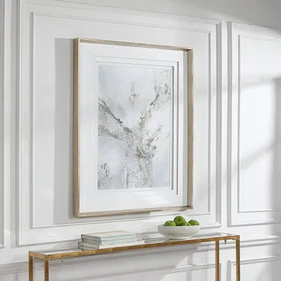 Uttermost Ethos By Jennifer Gardner -  Picture Frame Graphic Art Print On Paper In Gray