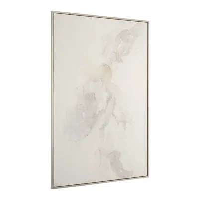 Uttermost Evaporate Abstract Art In Brown;gray;silver