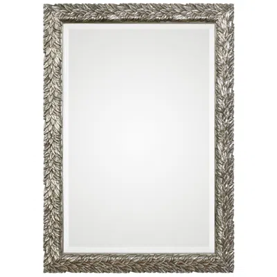 Uttermost Evelina Metallic Silver 24 3/4" X 34 3/4" Wall Mirror