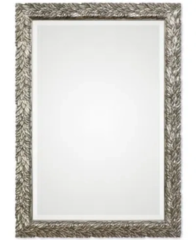 Uttermost Evelina Silver Leaves Mirror