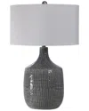 Uttermost Felipe Distressed Table Lamp In Blue