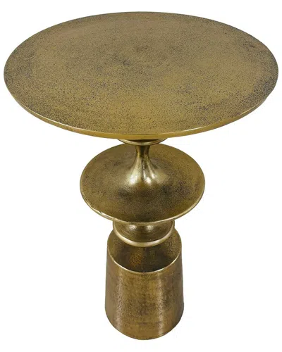 Uttermost Flight Accent Table In Brass