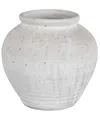 Uttermost Floreana Vase, Round In White