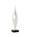 Uttermost Fluid Drop Sculpture In White