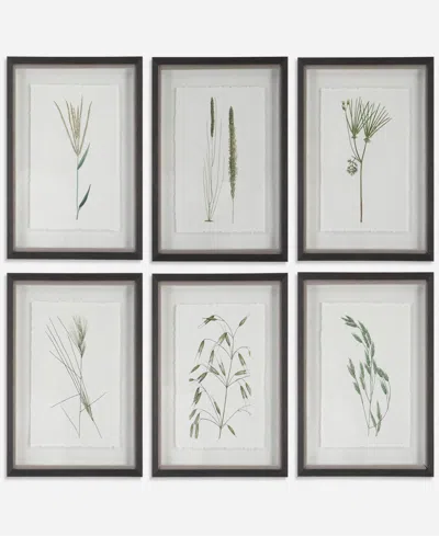 Uttermost Forest Finds Framed Prints Art, Set Of 6 In Gray