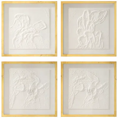 Uttermost Fourfold 4-piece Framed Prints