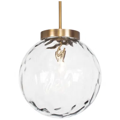 Uttermost Gaia 14 3/4" Wide 1 Lt Water Glass Pendant