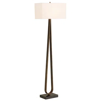 Uttermost Galloway 64 3/4" Dark Bronze Metal Floor Lamp