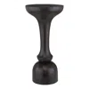 Uttermost Gambit 24" High Black Accent Table