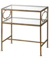 Uttermost Genell Side Table In Brown