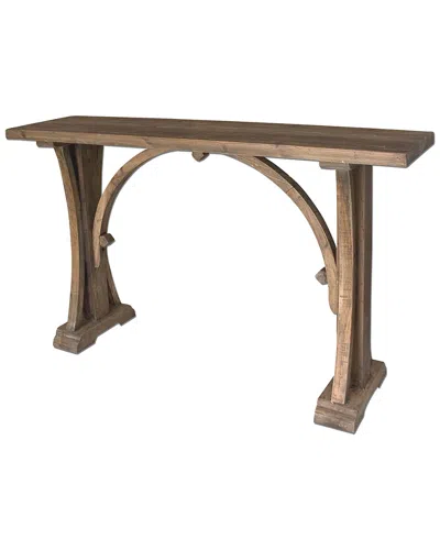 Uttermost Genessis Reclaimed Wood Console Table In Brown